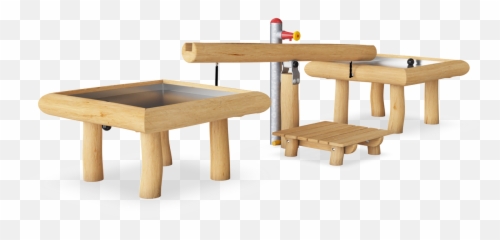 Water Seesaw With 2 Splash Tables - Kompan Angled Water Migrant With Splash Cost Emoji,Flips The Table In Emotion Squeals