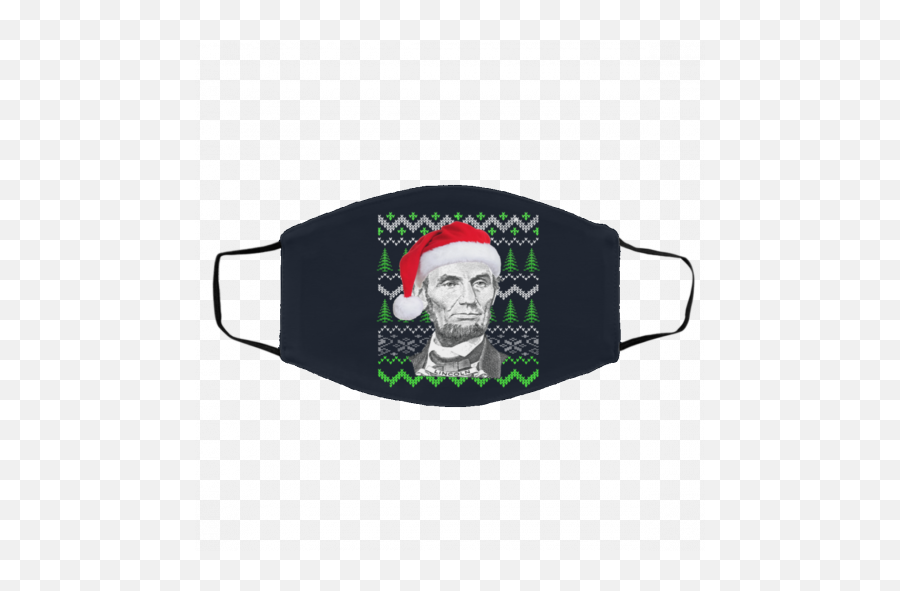 Abraham Lincoln Ugly Christmas Face - Louis Vuitton Face Mask For Sale In Us Emoji,Abraham Lincoln Emoji