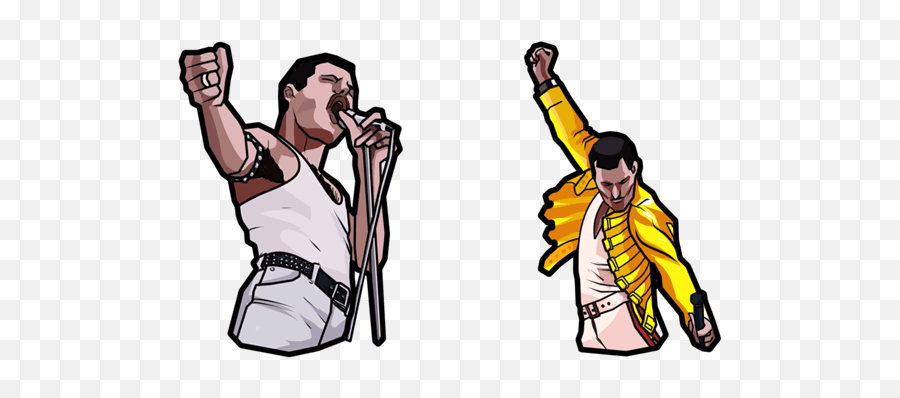 Queen Freddie Mercury Cursor - Language Emoji,Freddie Mercury Emoticon Facebook