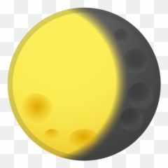 Waning Gibbous Moon Emoji - Emojis De Lua Png,Moon And Sparkles Emojis Together