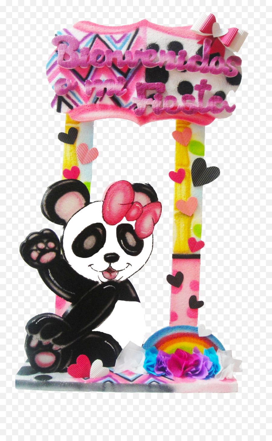 Bienvenido Paral - Bienvenido De Panda De Niña Emoji,Figuras De Plastilina Kawaii Helado Emoticon