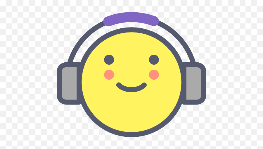 Headphones - Happy Emoji,Weak Link Emoji