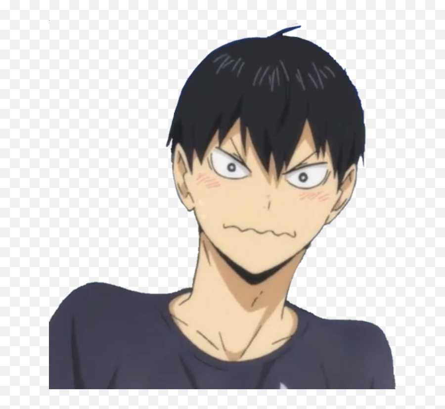 Kageyama Tobio Haikyuu Kageyamatobio Kawai Anime - Kageyama Bbq Emoji,Eita Kidou Emotions