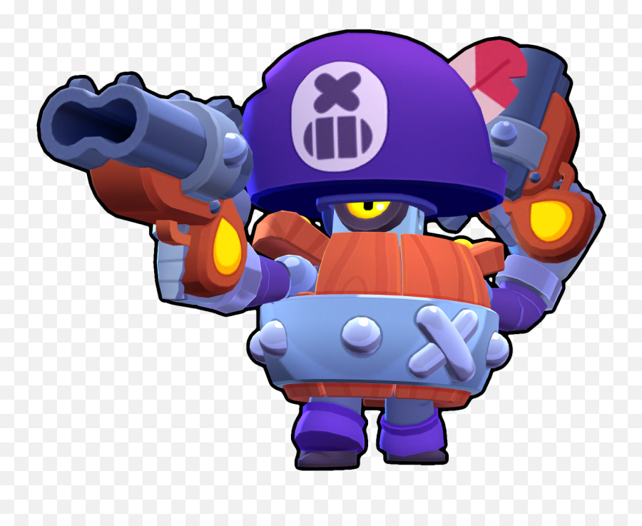 Darryl Brawl Stars Wiki Fandom Emoji,Emoji Heath Purple