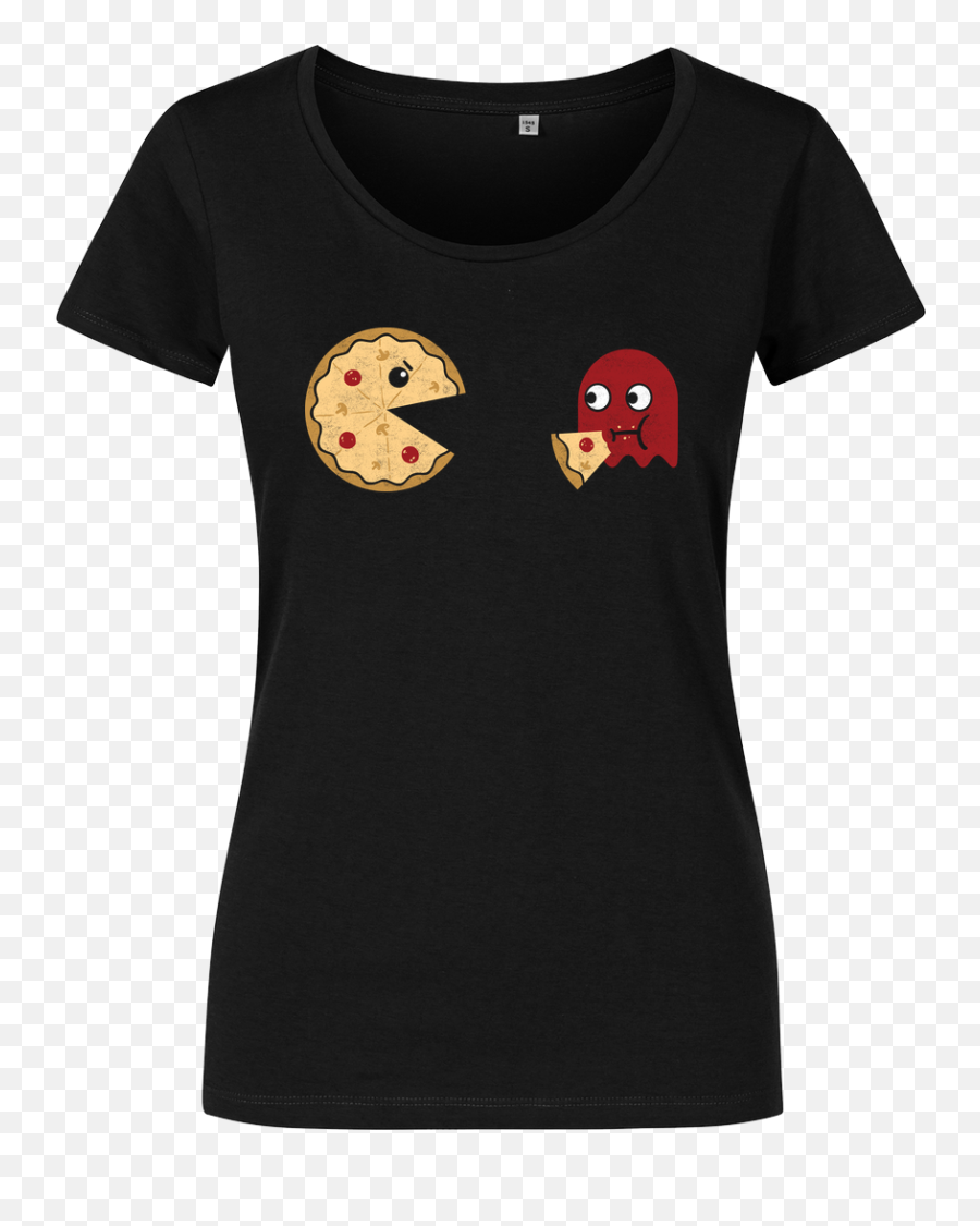 Buy Pac Pizza Girl - Shirt Supergeekde Emoji,Emoticon De Pacman