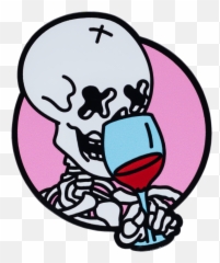 Skull Whiff Magnet Pink Emoji,Skull Emoji Meme