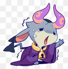 Telegram Sticker From Tiny Devil Horn Stickers Pack Emoji,Purple Devil Horns Emoji