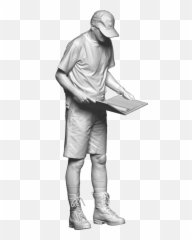 Modern Russian Ground Crew In Tropical Dress By Reedoak Emoji,Old Man Standing Emoji