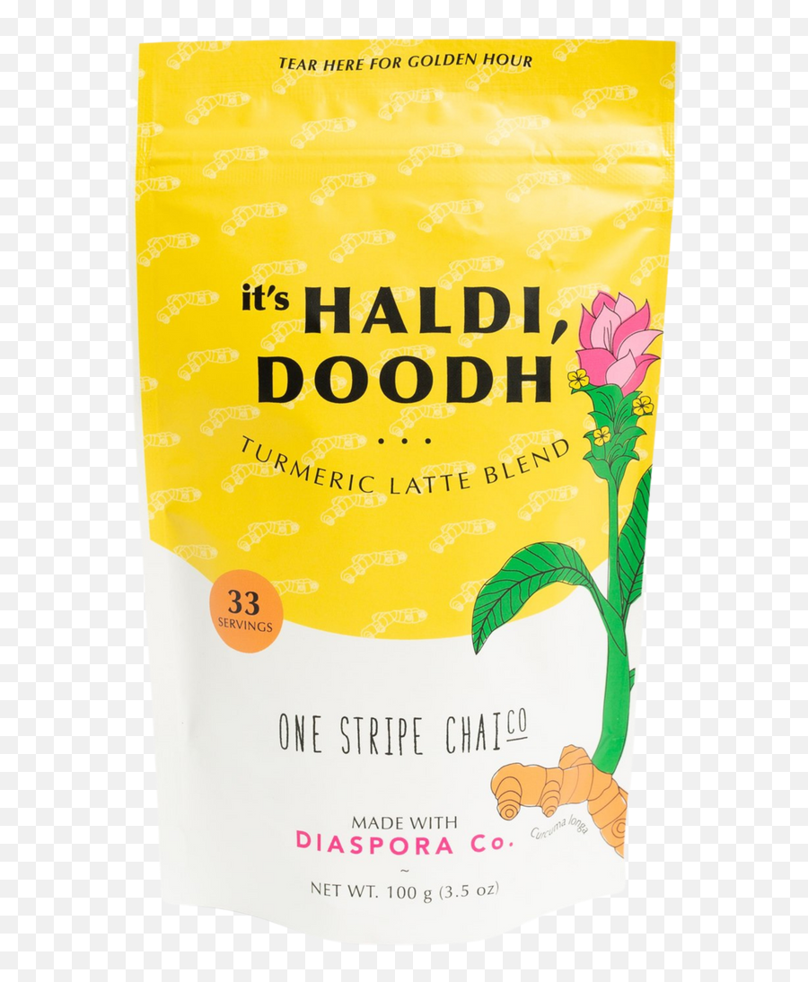 Itu0027s Haldi Doodh - Turmeric Latte Blend Onestripechai Emoji,Nazar Emoji Instagram