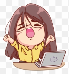 Girl Stickers 1 Emoji,Girl With Laptop Emoji