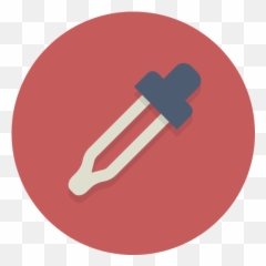 Eye Dropper Pipette Icon - Circle Icons Emoji,Emoji Misle Eyes
