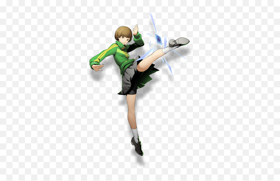 Chie Satonaka Megami Tensei Wiki Fandom - Chie Satonaka Transparent Png Emoji,Gay Xxx Emoticons