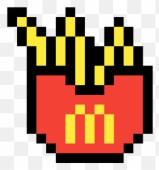 Papas Fritas Mcdonalds - Transparent Diamond Minecraft Png Papas Fritas Pixel Art Emoji,Mcdonalds Emoji 7