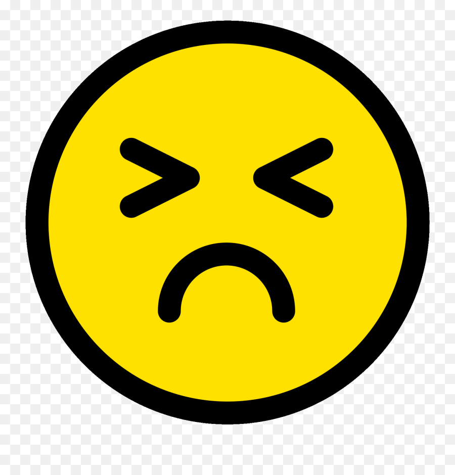 Angry Over It Sticker By Pop And Sicle - Sad Face Emoji,Ios 9 Emoji On Android