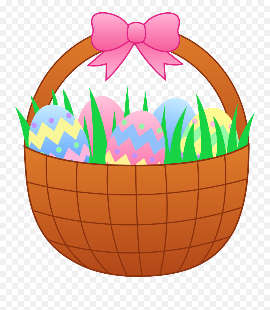Free Animated Easter Cliparts Download - Cute Easter Basket Clipart Emoji,Free Easter Emojis