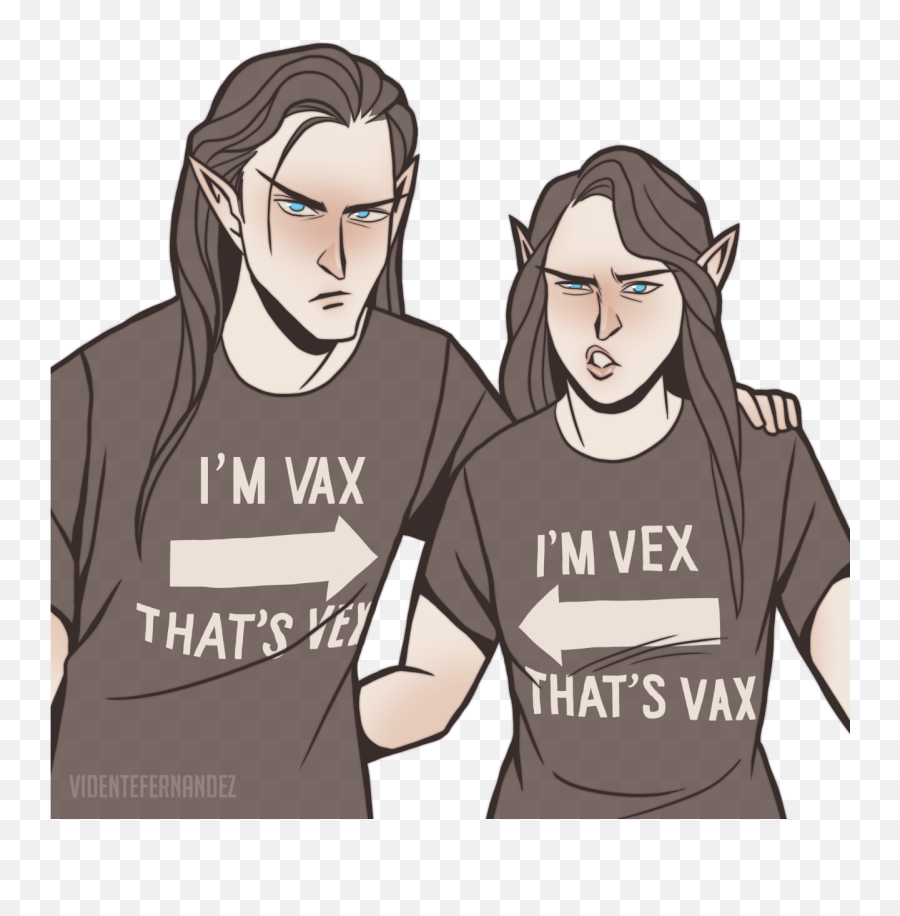 Critical Role Fan Art Gallery - Vax Critical Role Shirt Emoji,Emotion Charcters Fan Drawn