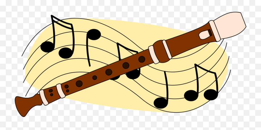 Musical Recorder Clip Art Image - Clipsafari Wind Instruments Clipart Emoji,Clarinet Emoji