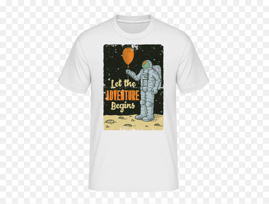 Astronaut Adventure Begins Shirtinator Männer T - Shirt Poster Emoji,Pickleball Emoji