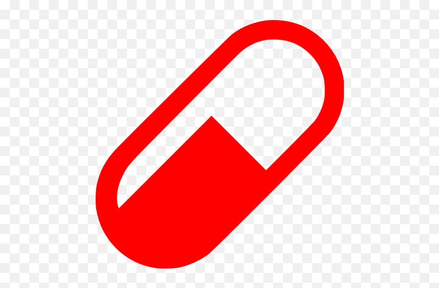 Red Pill Icon - Angel Tube Station Emoji,White Pill Emoticon