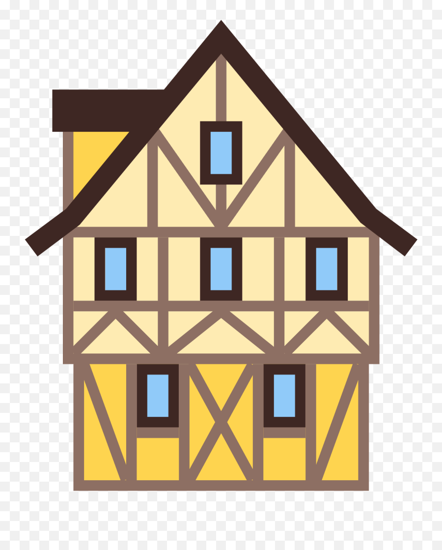 German House Icon - German House Png Clipart Full Size German House Icon Emoji,House Emoji Transparent