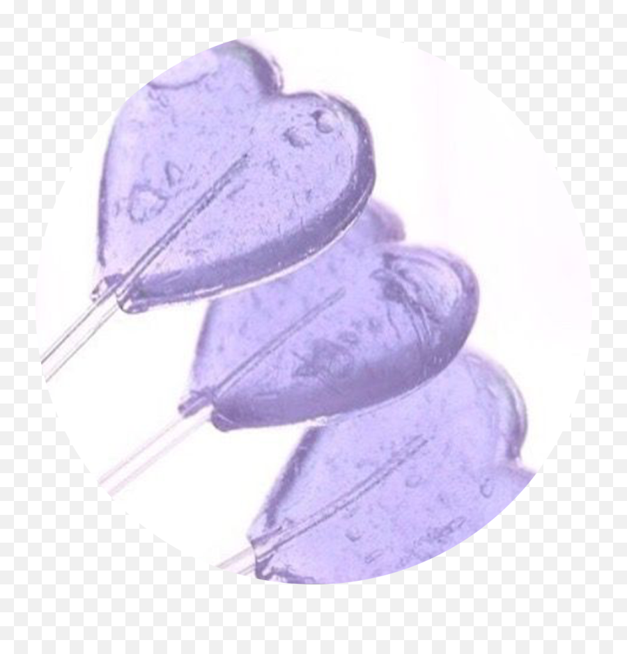 Aesthetic Purple Sticker - Light Purple Lavender Pastel Purple Aesthetic Emoji,Emoji Lollipops That Light Up