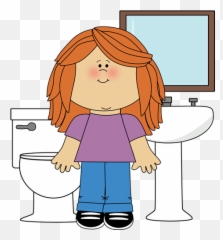 Free Clip Art - School Bathroom Clipart Emoji,Emoticon Toilet With Wc