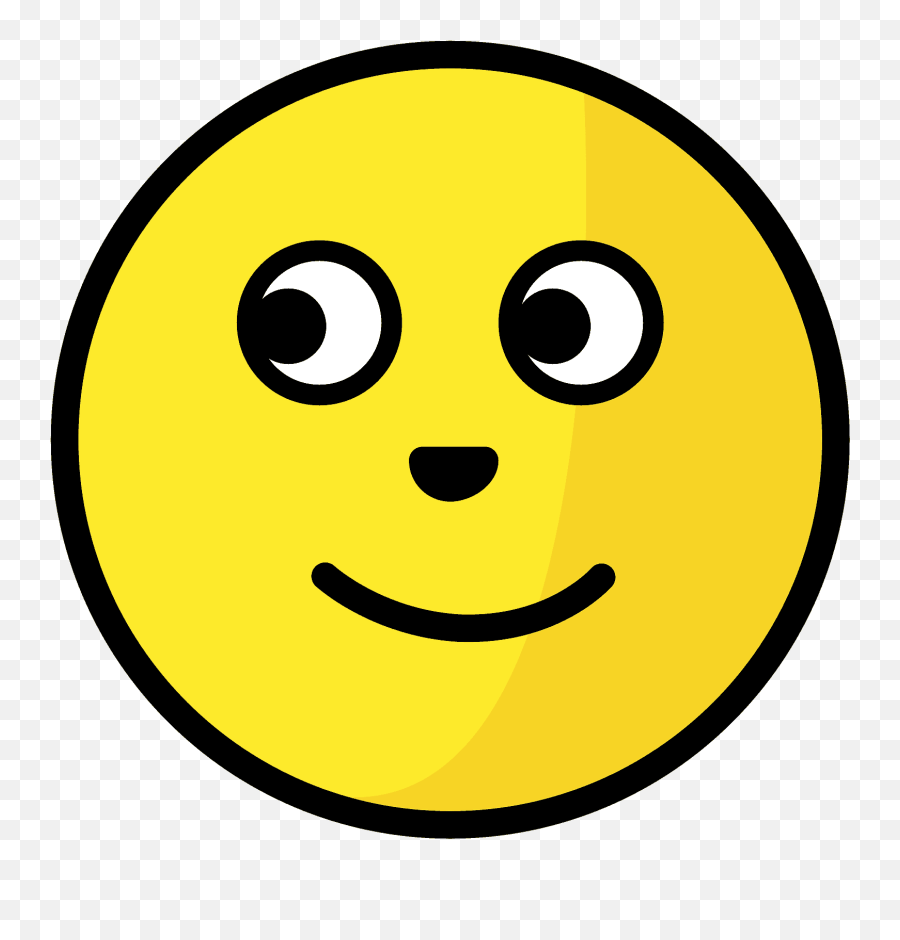 Full Moon Face Emoji Clipart - Smiley Face,Moon Emoji