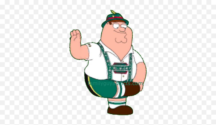 Septemberfest Premium Character Profile Lederhosen Peter - Peter Griffin Lederhosen Emoji,Peter Griffin Text Emoticon