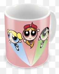 Caneca Personalizada Meninas Super - Powerpuff Girls Emoji,Emoji Florzinha