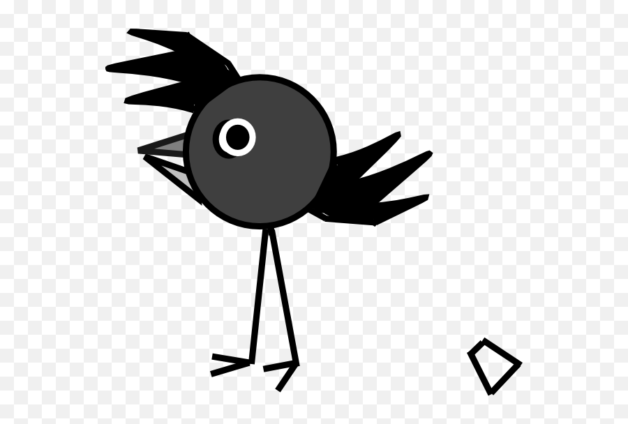 Crow Png Svg Clip Art For Web - Download Clip Art Png Icon Dot Emoji,Crow Emoji