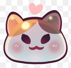 Fat Cat - Transparent Background Discord Emoji Transparent Transparent Png Cute Discord Emojis,Pic Of Emojis Backgrounds