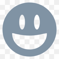 Today I Am Happy - Wide Grin Emoji,Big Grin Emoticon Aim