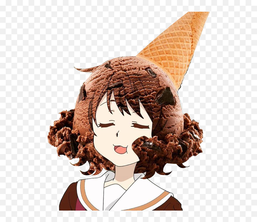 Nom - Hibike Euphonium Kumiko Ice Cream Emoji,Animefacial Emotion Gif