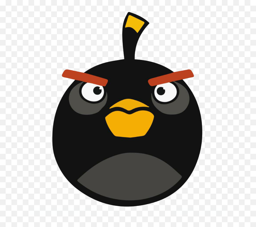 Bomb - Transparent Angry Birds Bomb Emoji,Angry Birds Faces Of Emotions