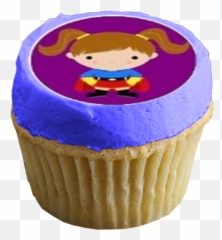 Superhero Kids Batman Superman Wonder Woman Edible Cupcake Topper Images Abpid05320 - Eagle Scout Edible Cake Topper Emoji,Emoticons Superhero Wonder Women