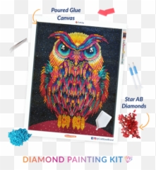 Paint - Great Horned Owl Emoji,Emotions Face Preschool Craf