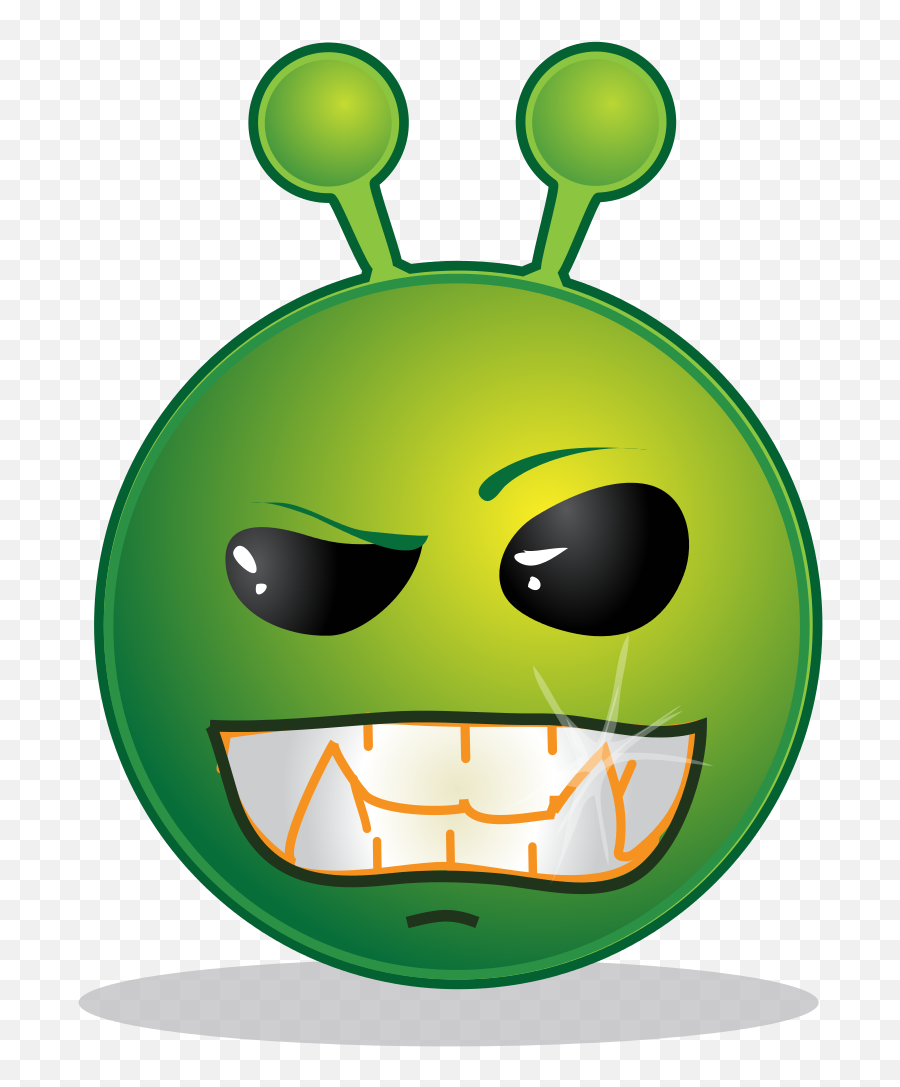 Happy Emoticon Png - Mad Alien Emoji,Sleepy Kawaii Emoticon