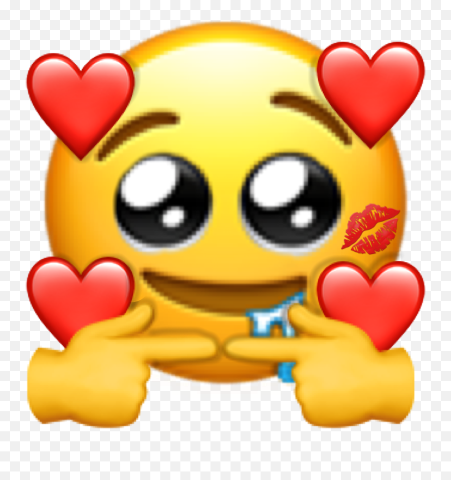 Emoji Crush Sticker By I Hi I Gabby How Uu0027ve Been - Happy,Kiss Emoji Text