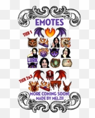 Twitch - Language Emoji,Twitch Emoticons Skeleotn