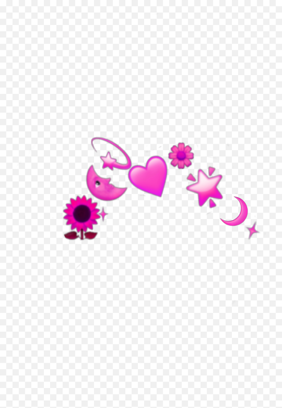 Pinkrosefiltersnapemoji Sticker By Enigmatique - Girly,Snapchat Filters As Emojis