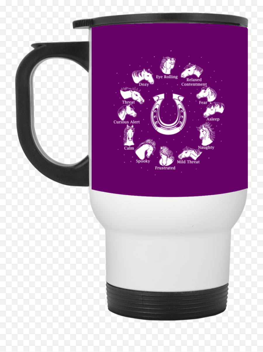 Emotions And Feelings Of The Horse Daily Mug - Gift For Crush May Not Have Your Genes But You Choose To Love Me As Your Own And For That You Are Forever My Hero Emoji,Emotions Of Purple