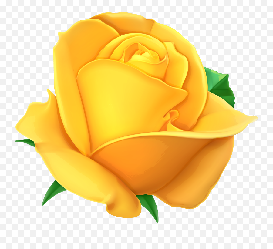 Yellow Rose - Yellow Rose Png Clipart Emoji,Yellow Rose Emoji
