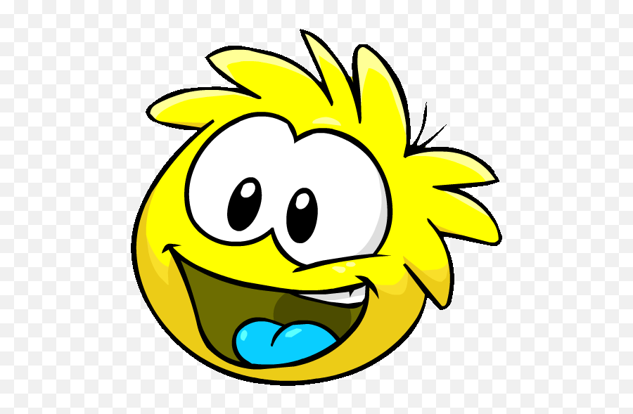 Dibujo De Puffle De Penguin Puffle Club Penguin Club - Club Penguin Puffles Yellow Emoji,Penguin Emojis