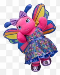 Shining Style Rainbow Dreams Butterfly - Buildabear Emoji,Emotions Bear Mattel Belinda