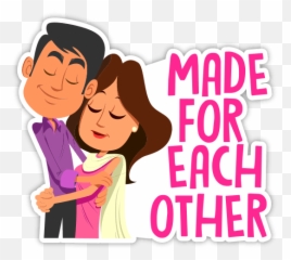 Couple Mushy Stickers - International Kissing Day Emoji,Couple Emoji Png