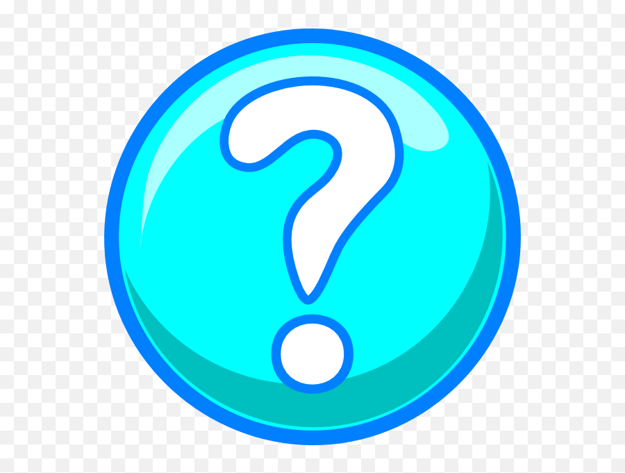 Free Blue Question Mark Transparent Download Free Clip Art - Moving Question Mark Clipart Emoji,Question Mark Emoji Ios 9