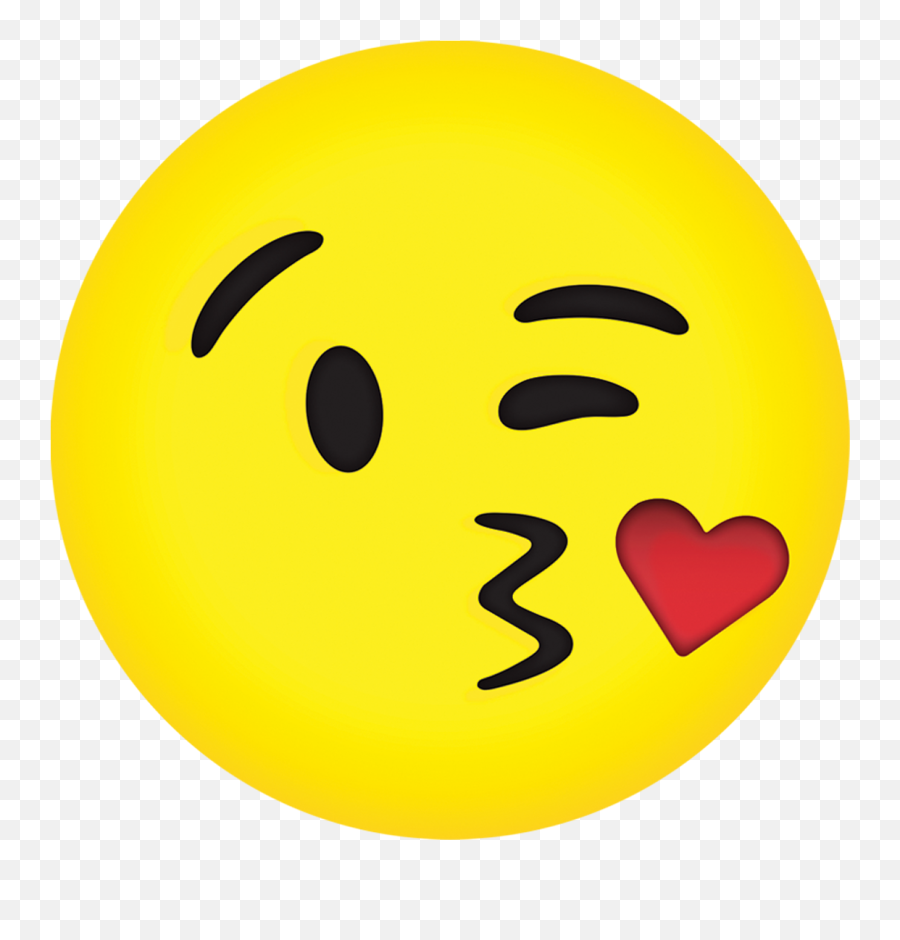 Kissy Emoji Microbead Pillow - Emoji Kiss Clip Art,Kissy Face Emoji