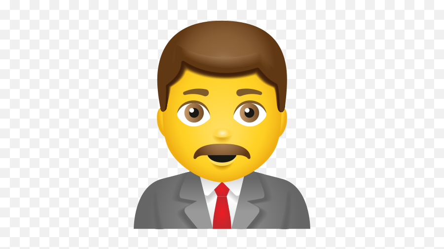 Man Office Worker Icon - Suit Separate Emoji,Man Plus Book Emoji
