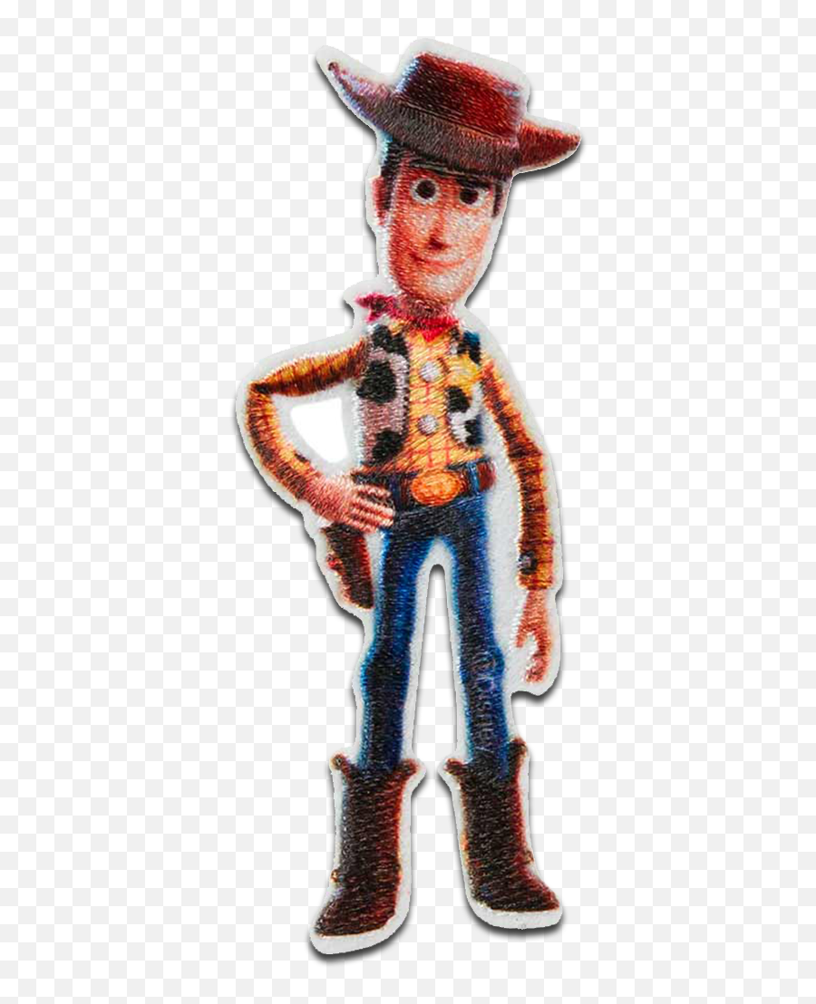 Disney Toy Story Woody Cowboy - Iron On Patches Adhesive Emblem Stickers Appliques Size 299 X 106 Inches Catch The Patch Your Store For Western Emoji,Cowboy Emoji Stickers
