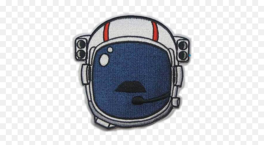 Astronaut Helmet Moustache Patch - Knee Pad Emoji,100 Emoji Patch